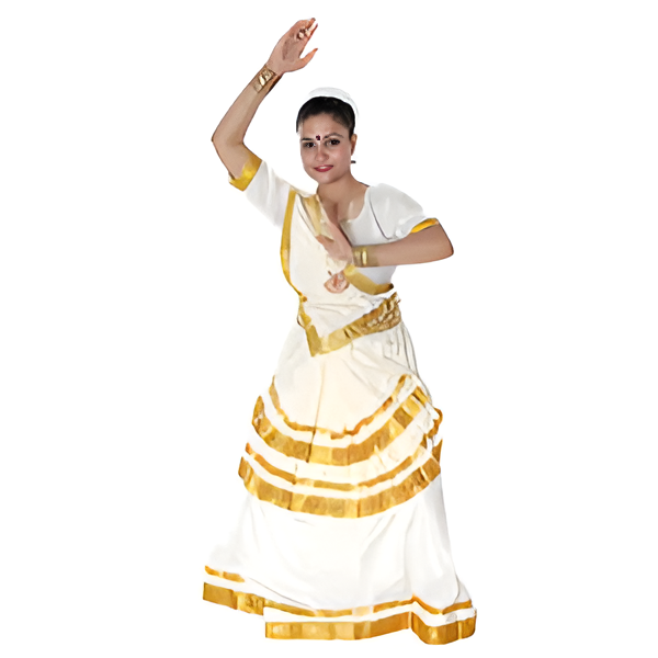 mohiniyattam dance  dress