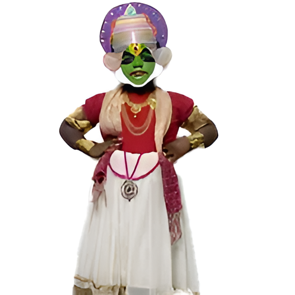 kathakali dance dress