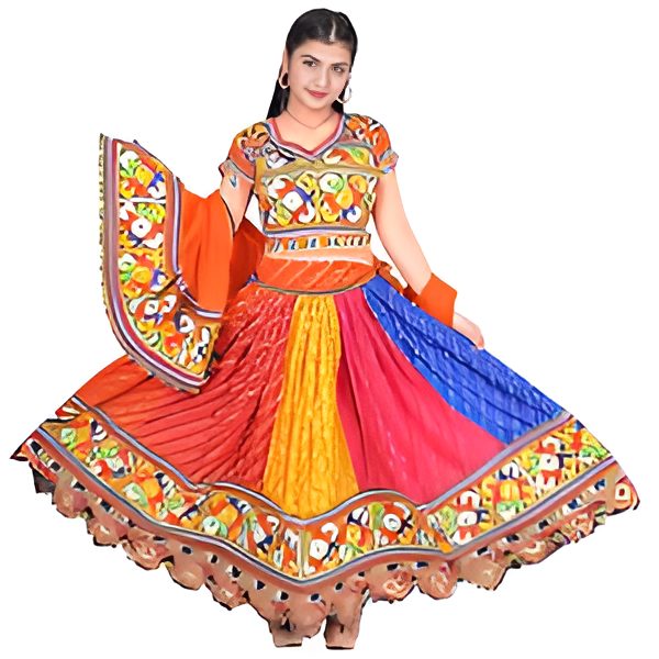 gujarati dress for girla