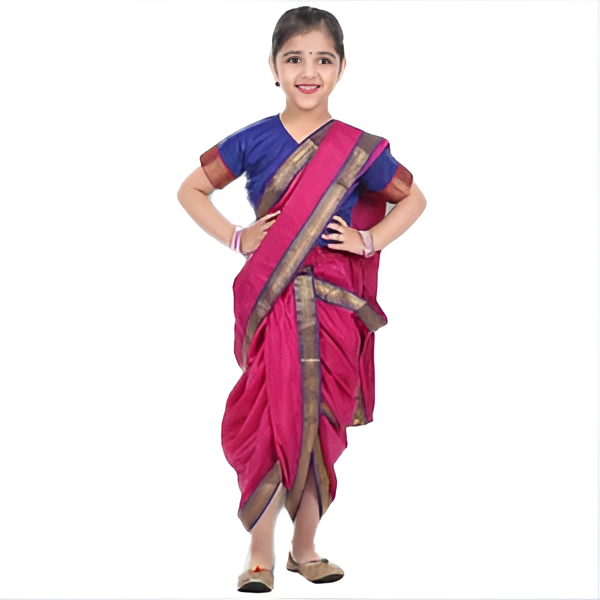 marathi dress for girls